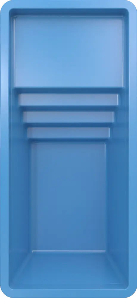 California fiberglass pool model